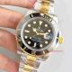 Noob Factory Rolex Submariner  2-Tone Watch Replica Black Ceramic Bezel (3)_th.jpg